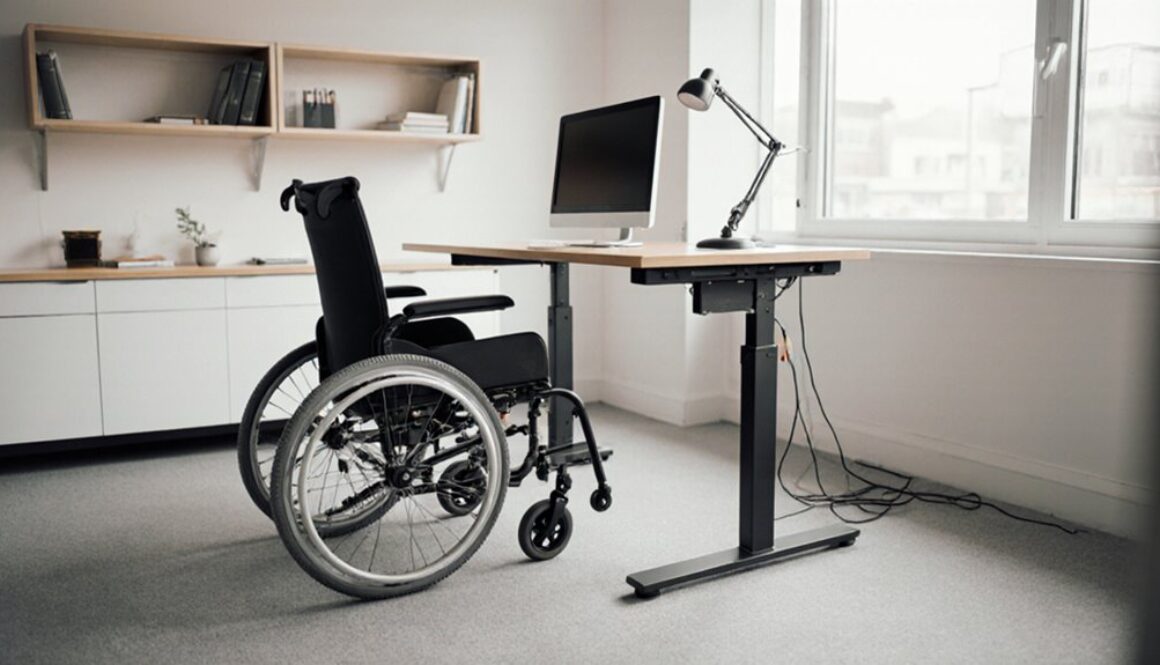 Arbeitsplatz für barrierefreie Mobilität